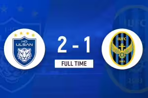 K联赛：李东炅一球一助，蔚山2-1仁川联